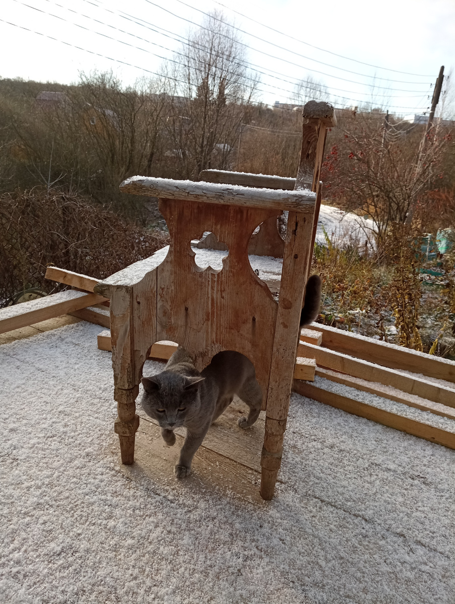 это мы разобрали веранду