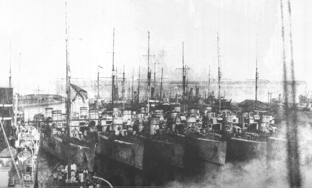 Русские "новики" в Ревеле в 1917 году