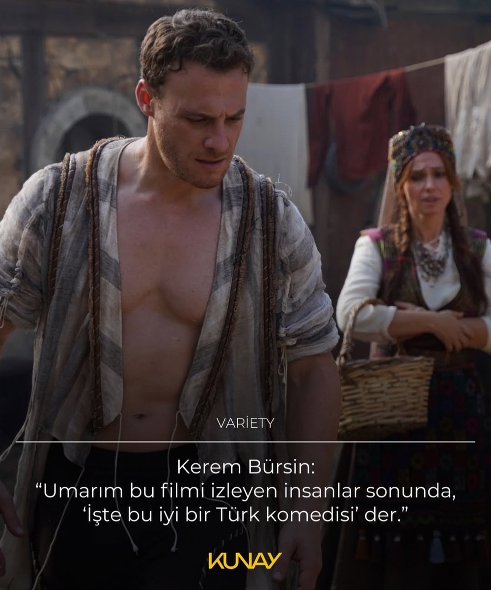 Фото с официального аккаунта в инстаграм Kunay Film. Холоп великолепный век