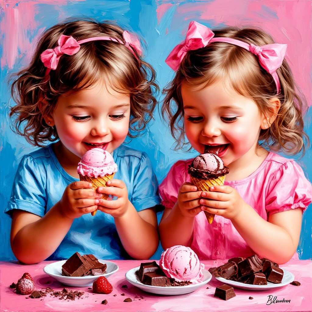 Дети любят сладкое