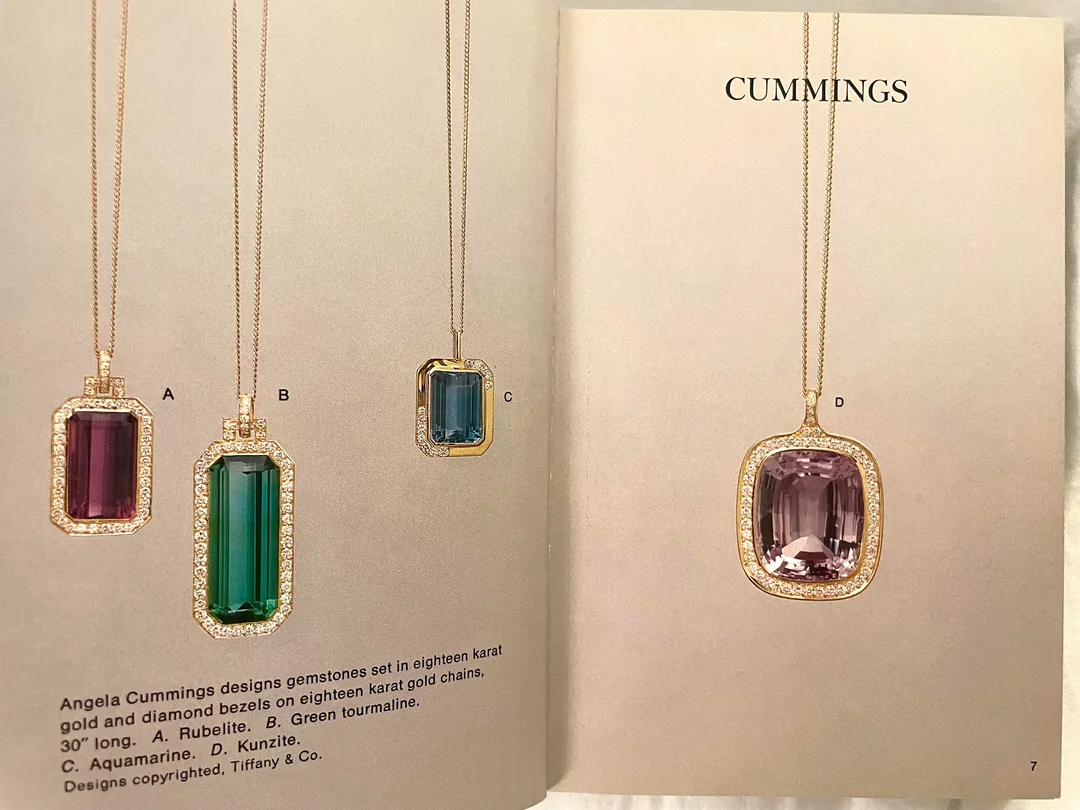 Винтажный каталог Tiffany 1980-81 годов