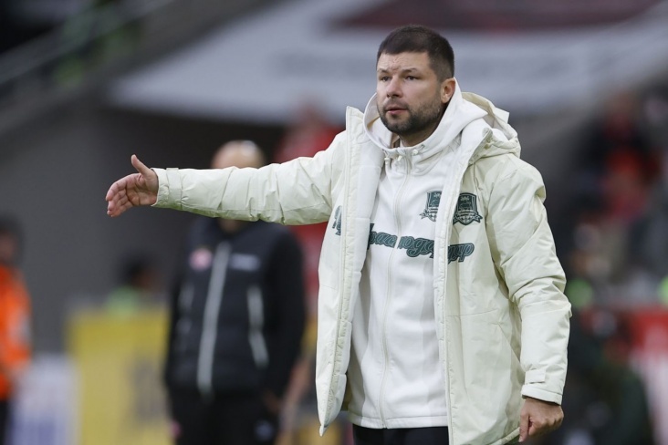 Мурад Мусаев в матче против "Спартака"