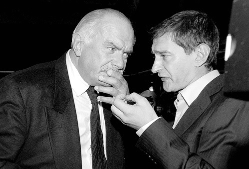 Никита Михалков и Константин Хабенский