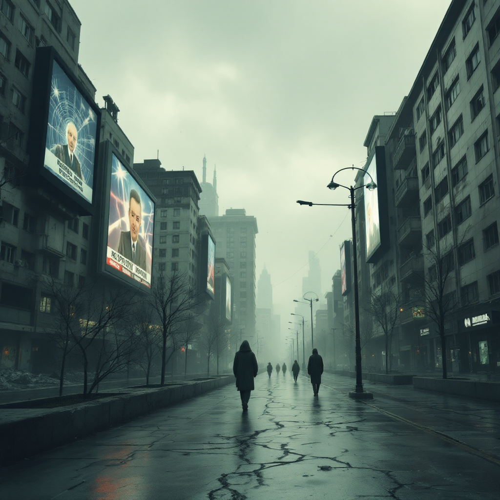 Будущее: серый офлайн, одинокие NPC в поисках дозы контента.