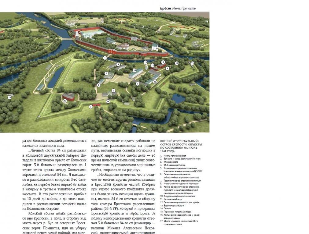 Южный остров - Госпитальный. Волынское укрепление.