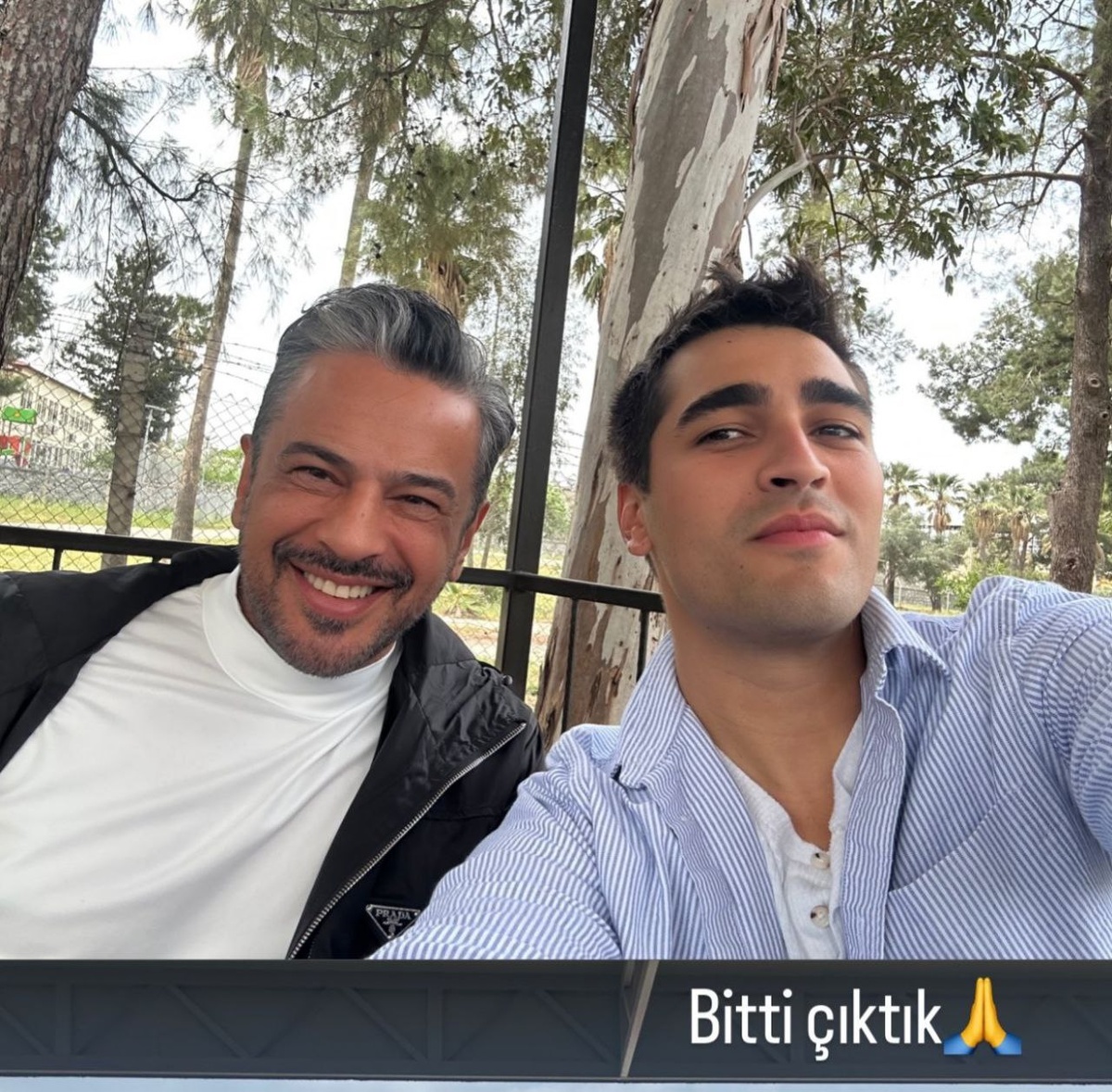 Мерт Рамазан Демир и Эмре Алтуг ( актеры из сериала Зимородок)