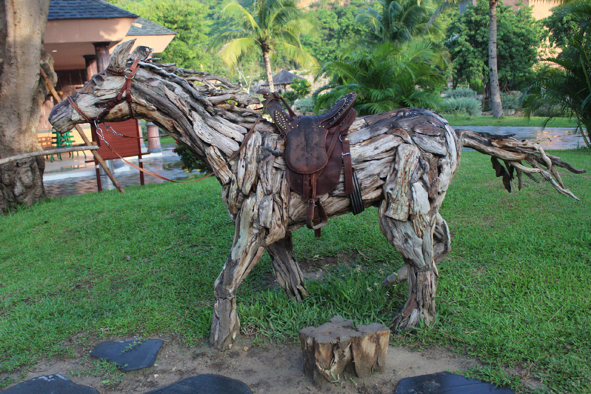 И седло есть и приступочка