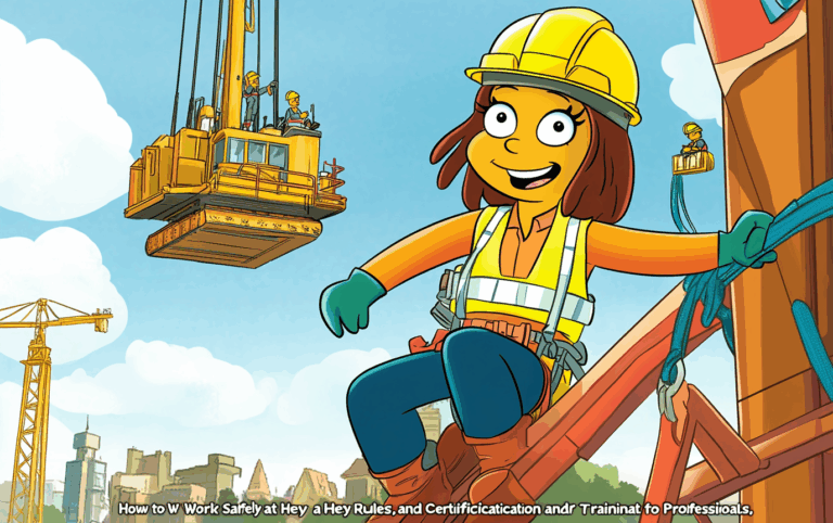    Как безопасно работать на высоте: главные правила, обучение и сертификация для профессионалов BERFORT