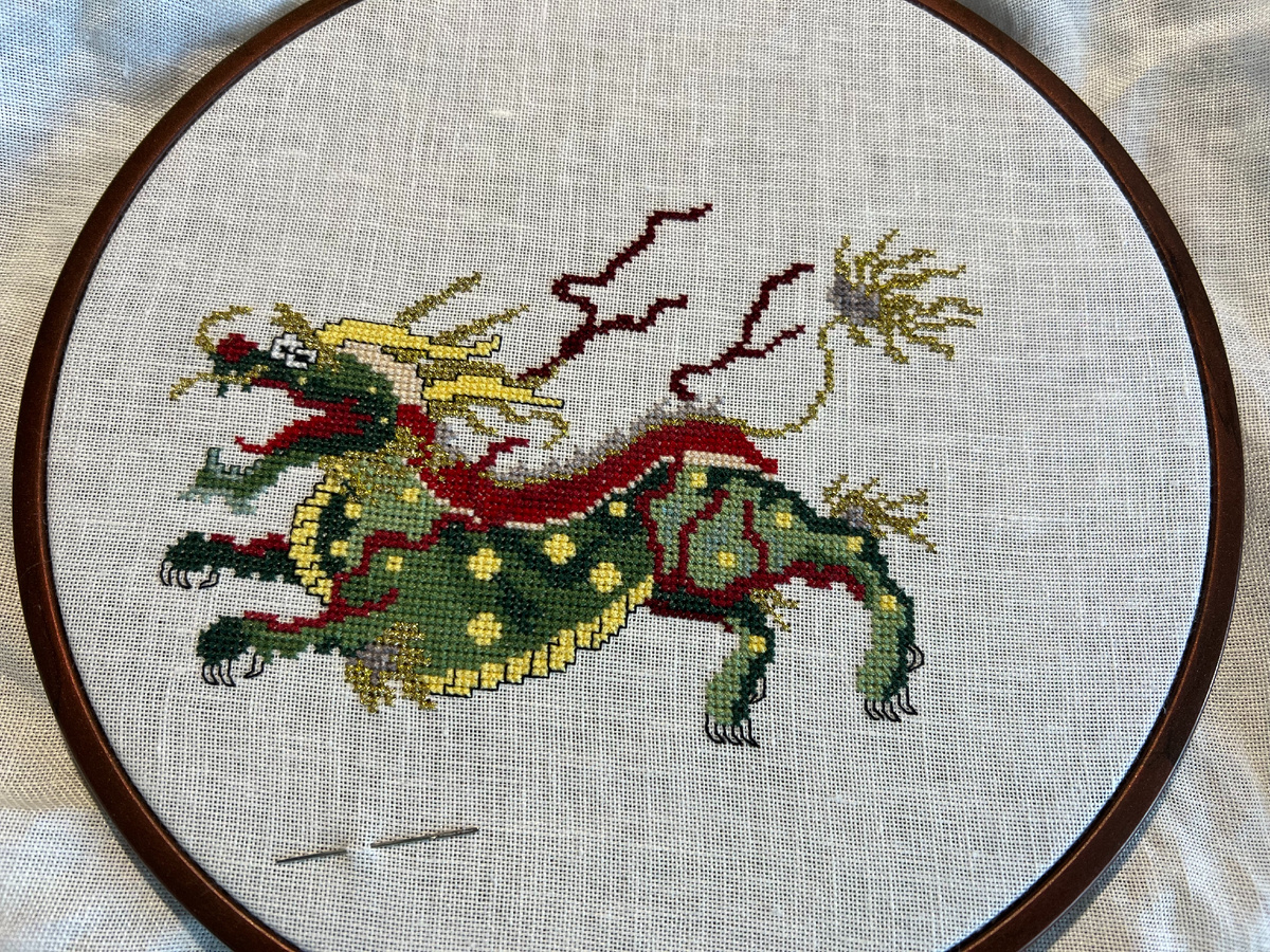 Основной дракон готов