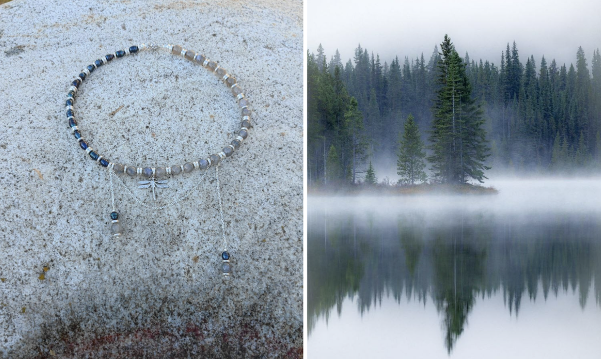 Туман на лесном озере. Украшение со смыслом или якорь состояния