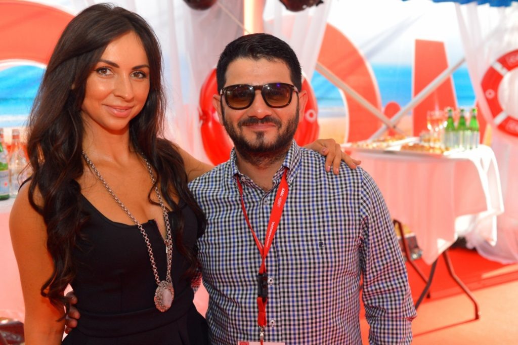    Михаил и Виктория Галустян. Фото: ТВЦ