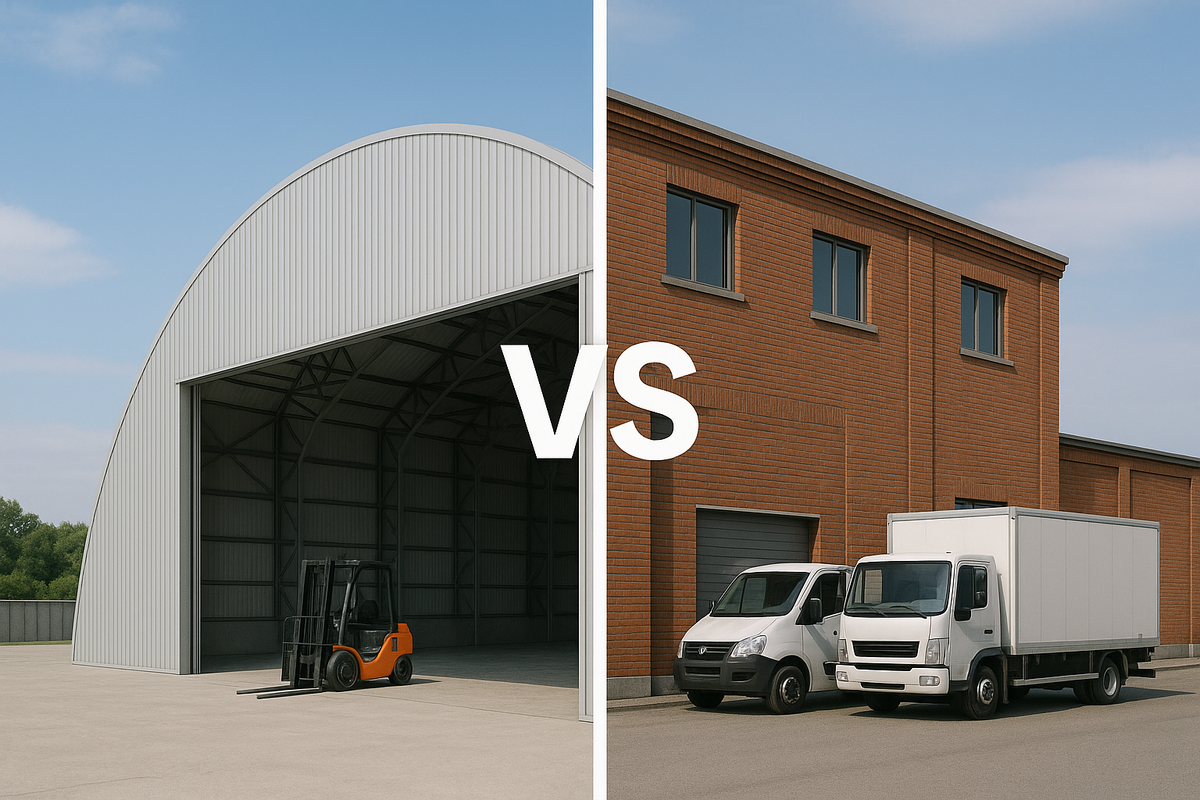 Ангар или коммерческое здание - выбор за Вами, а мы поможем