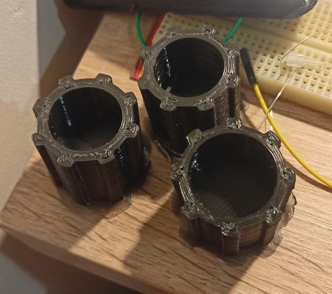 Фото "дисков" колеса с полостью для грузиков.