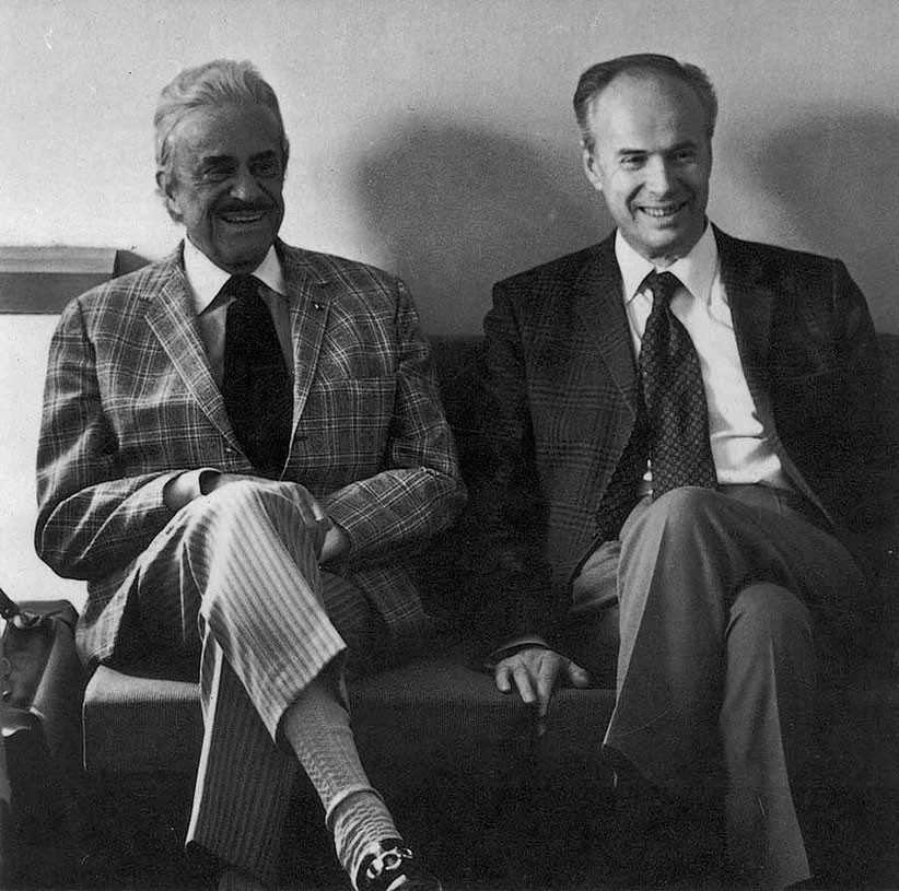 Раймонд Лоуи и Юрий Соловьёв.