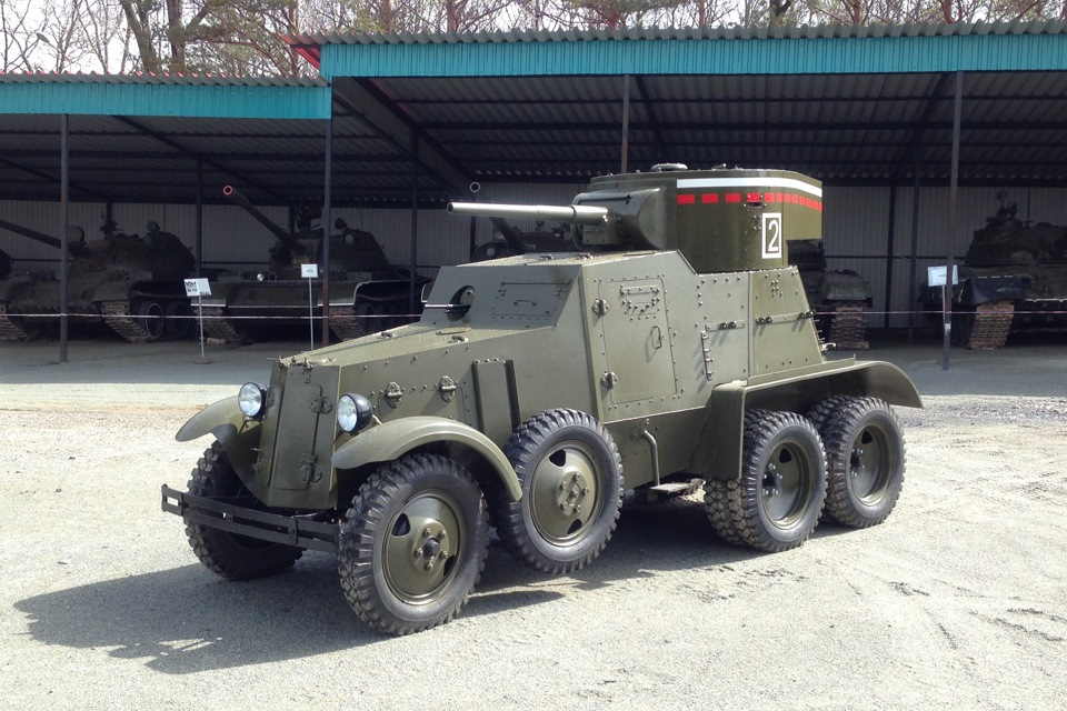 Бронеавтомобиль БА-3 собственной персоной. Фотография в свободном доступе.