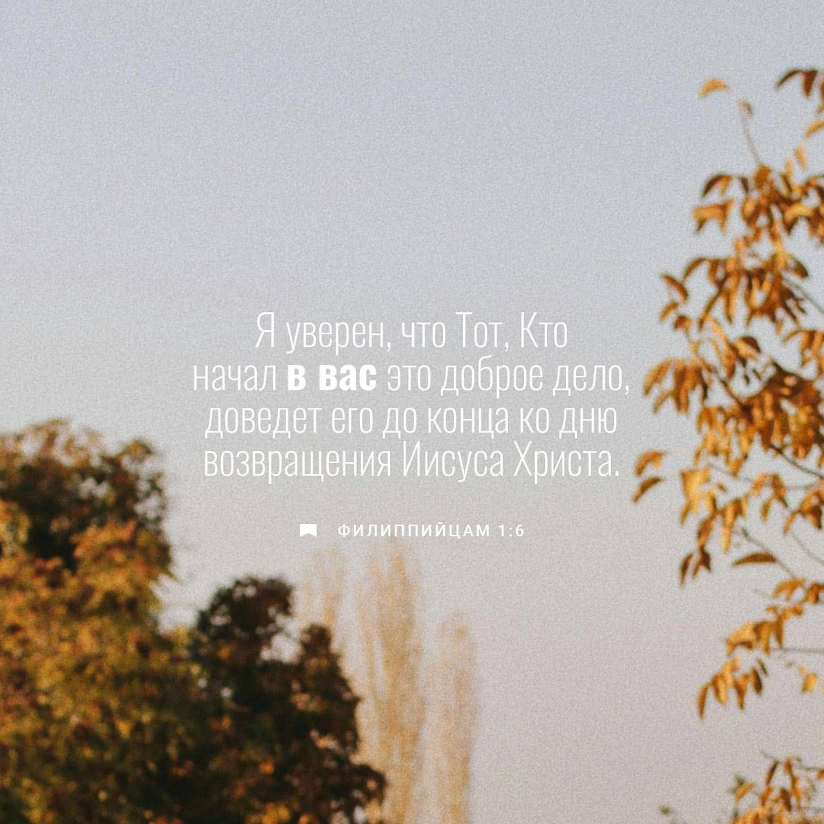 Филиппийцам 1:6 НРП