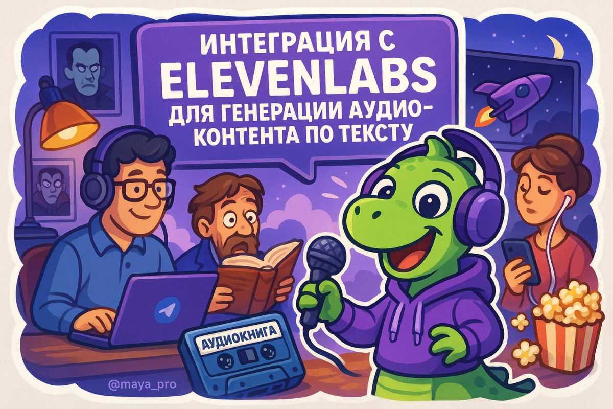    Интеграция Make.com и ElevenLabs: как создать аудио-контент за считанные минуты и сэкономить бюджет Артур Хорошев