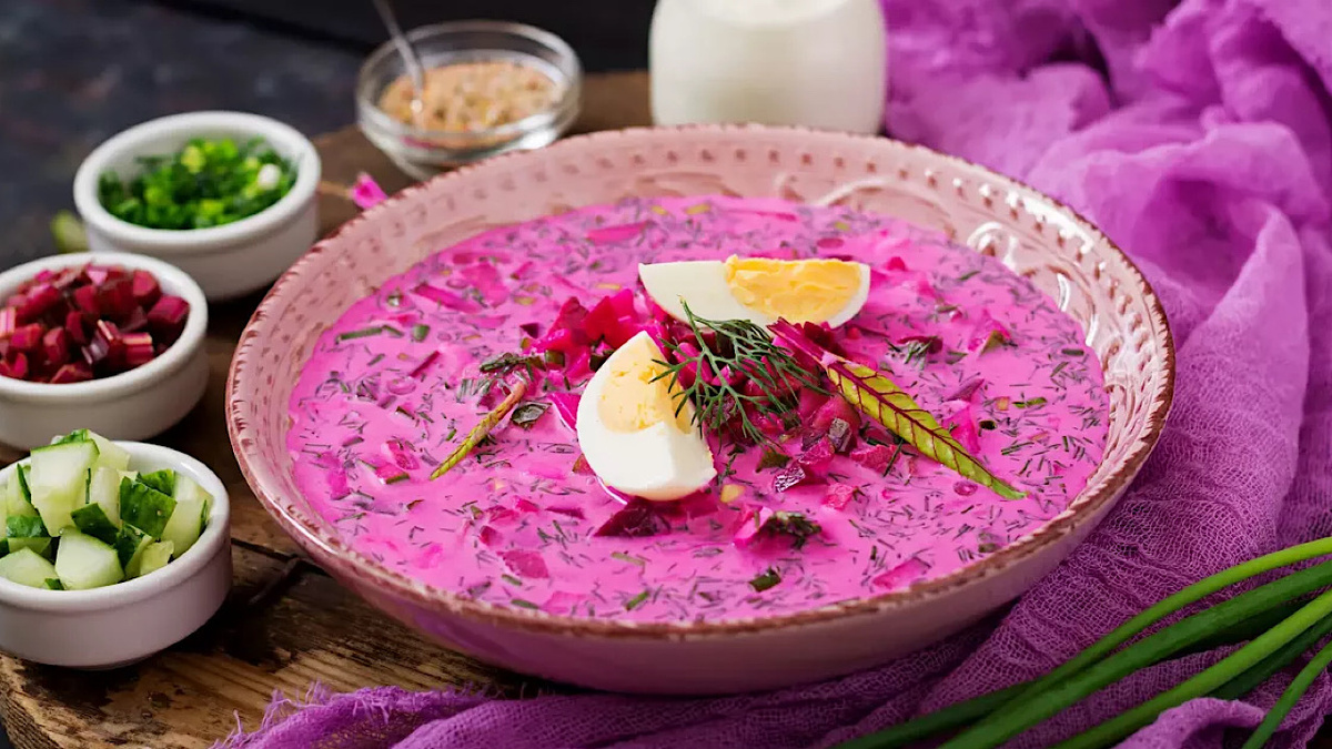 Фото: Чем заправить свекольник, чтобы он получился... P ru.pinterest.com