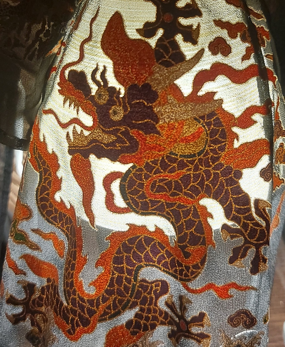 Шелковый дракон. Фото автора