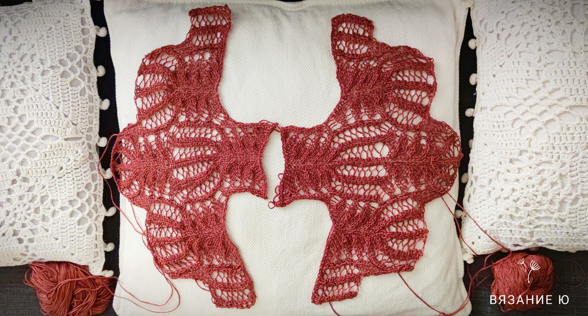 Два рукавчика готовы!