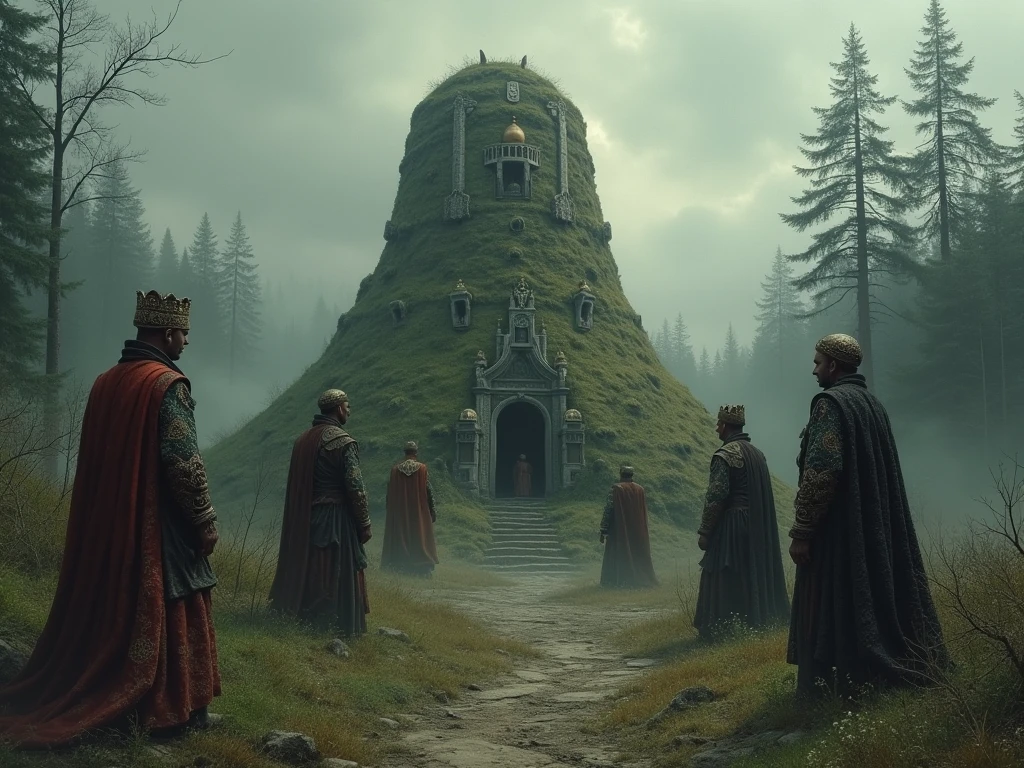 Где массовые захоронения "монгольских воинов"?