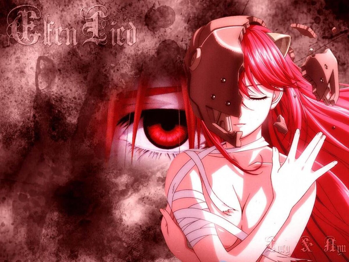 1. Эльфийская песнь (Elfen Lied)  
- Год выхода: 2004  
- Жанр: Психологический триллер, драма, хоррор, сёнэн  
- О чём:  
Это аниме стало моим первым, и, наверное, поэтому так сильно запомнилось. История рассказывает о Люси — девушке с таинственными способностями, сбежавшей из лаборатории. Внешне хрупкая, она наделена смертельно опасными телекинетическими «руками». Аниме сочетает в себе жестокость, драму и глубокий психологизм.  
Почему в топе: мощный эмоциональный заряд и нестандартный сюжет, который долго не отпускает.