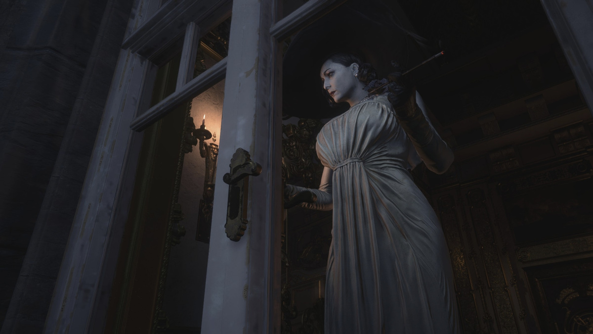 Скриншот из игры "Resident Evil Village"