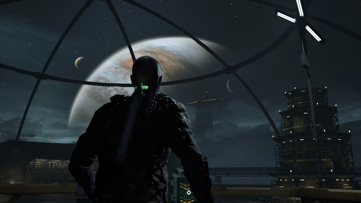 Скриншот из игры "The Callisto Protocol"