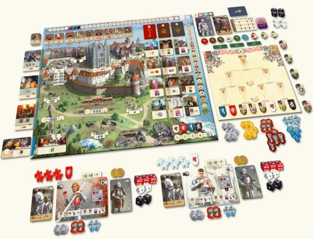 Игровое поле и планшеты