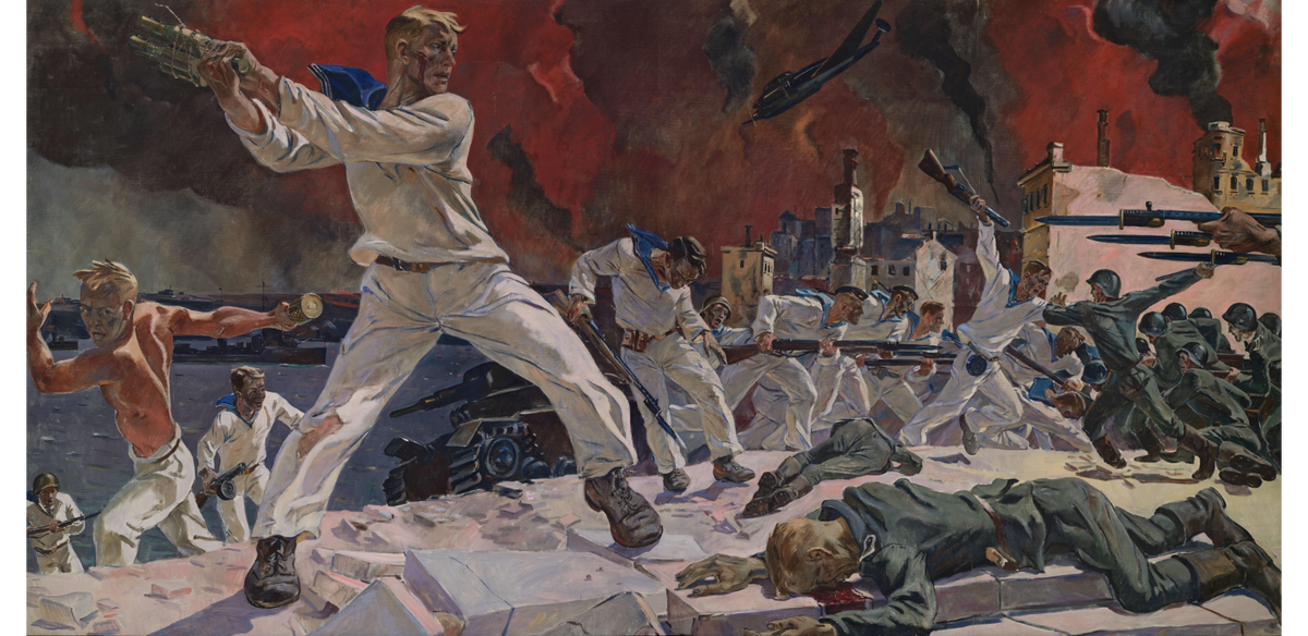Дейнека А. А. Оборона Севастополя. 1942