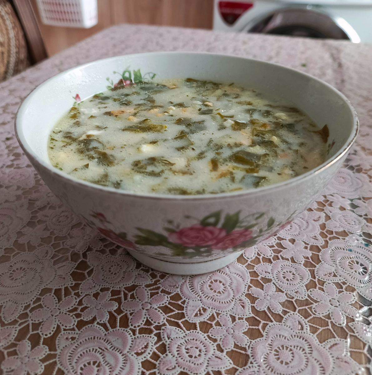 Зелёный борщ