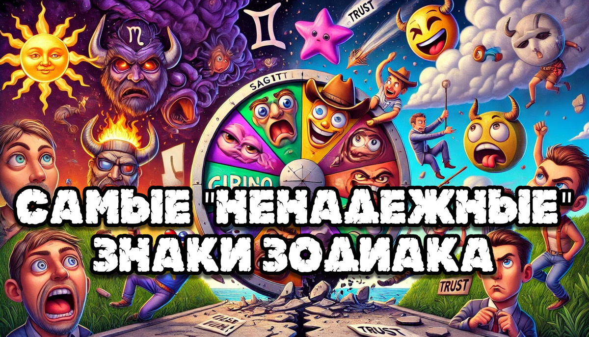 Самые "Ненадежные" Знаки Зодиака