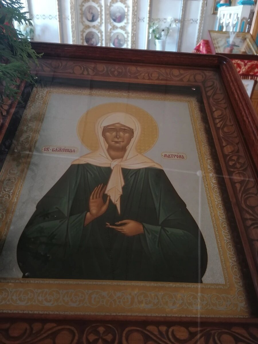 Икона блаженной Матроны Московской 