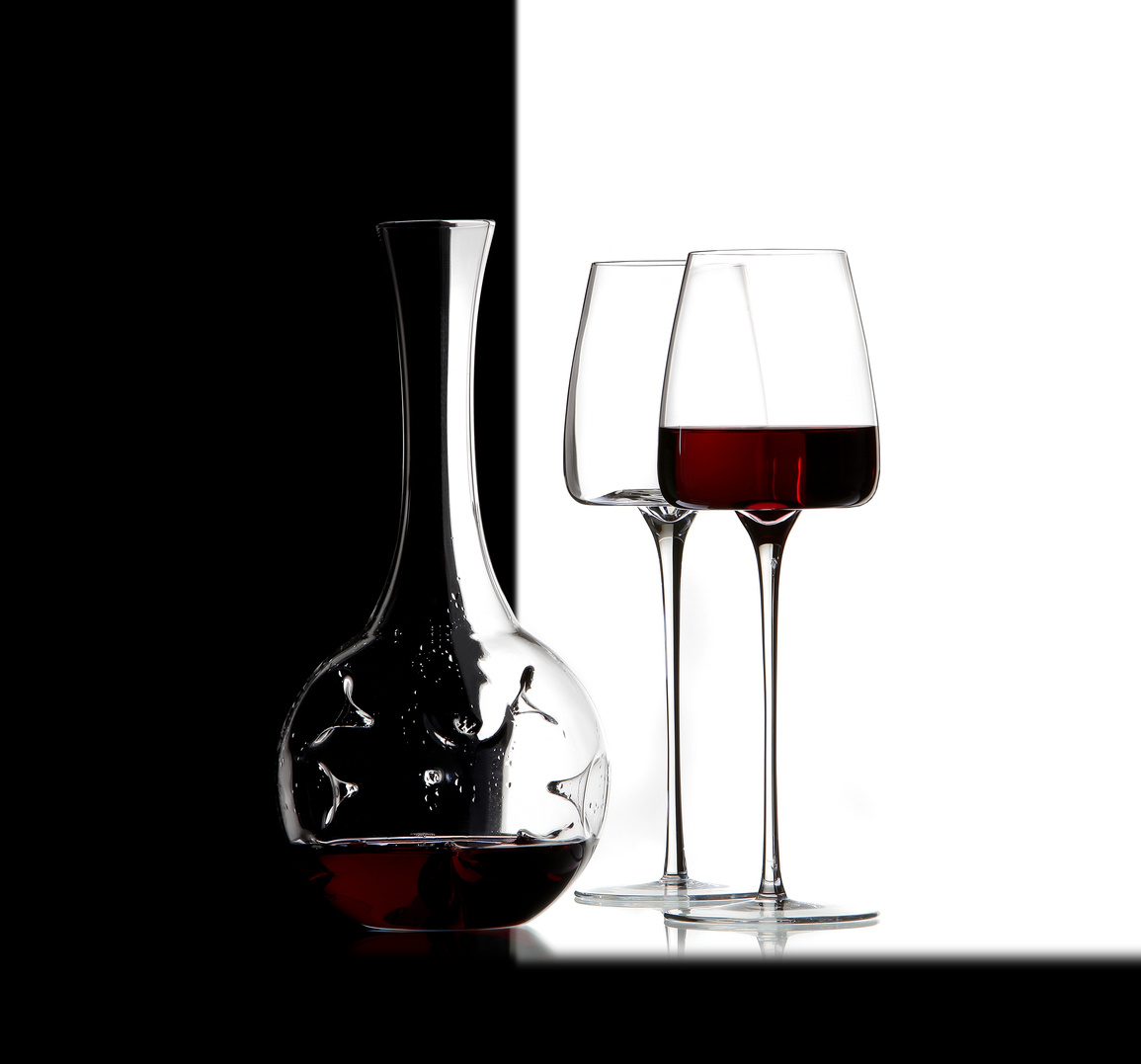 Zieher бокалы и декантер