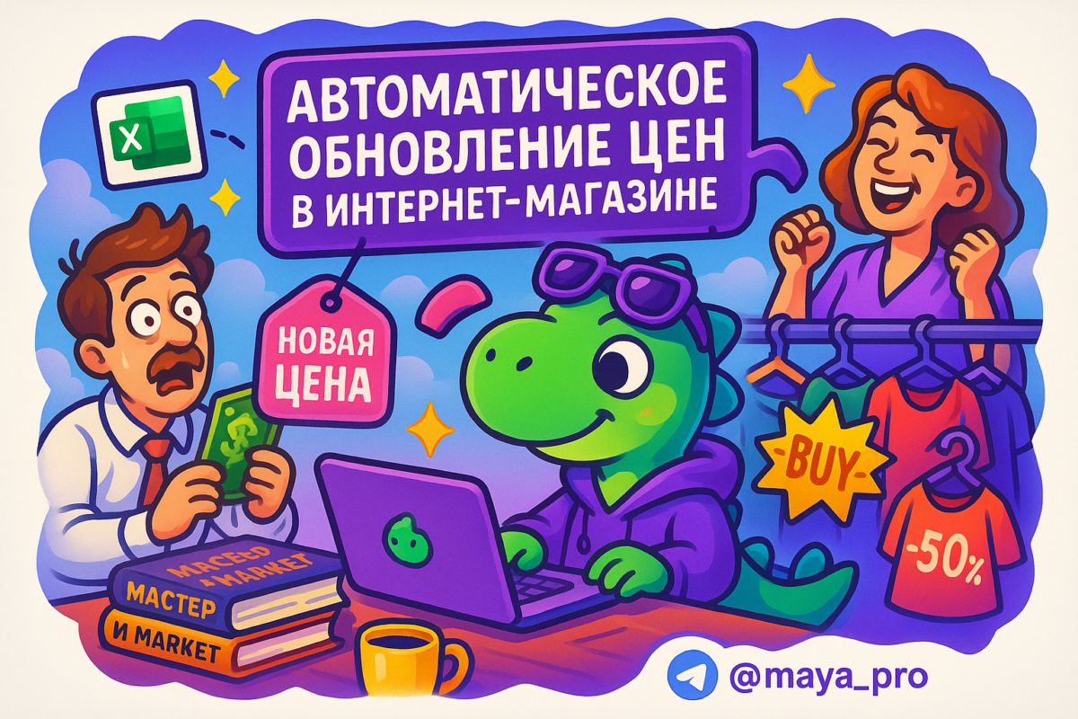    Автоматическое обновление цен в интернет-магазине: как избавиться от ручной рутины и не загубить бизнес Артур Хорошев