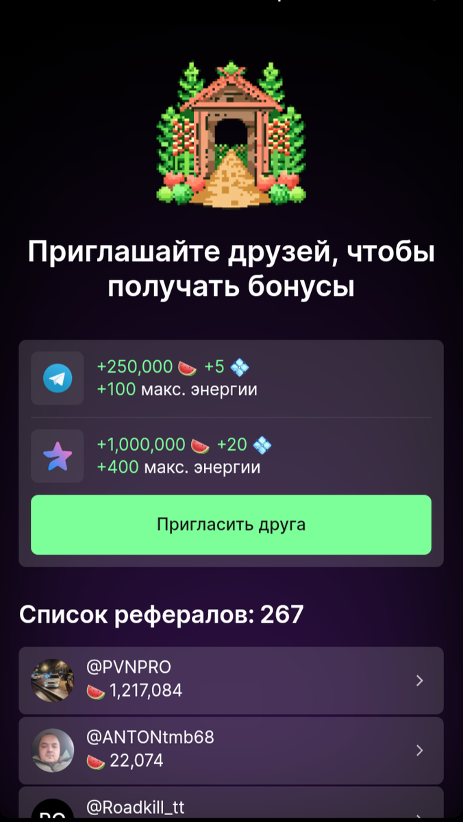 Проект Arbuz где и аирдропа небыло вроле бы