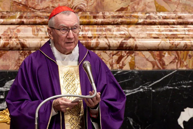 Итальянский кардинал Паролин был избран государственным секретарем при Папе Франциске, что сделало его главным советником Папы