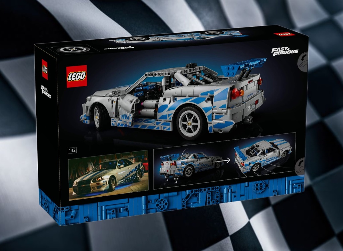 LEGO Technic 42210 2 Fast 2 Furious Nissan Skyline GT-R (R34) Car
