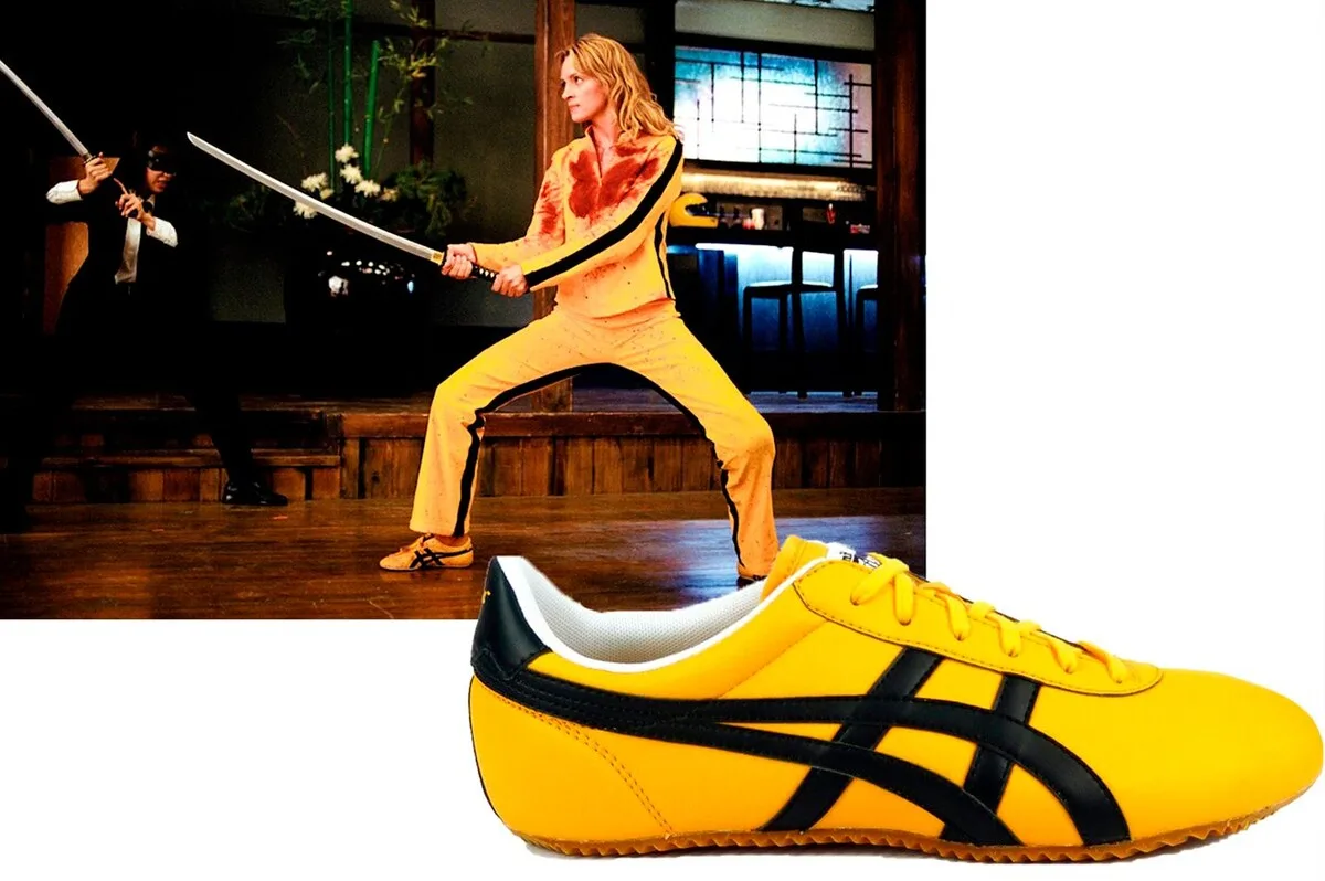 Ума Турман и кроссовки Onitsuka Tiger