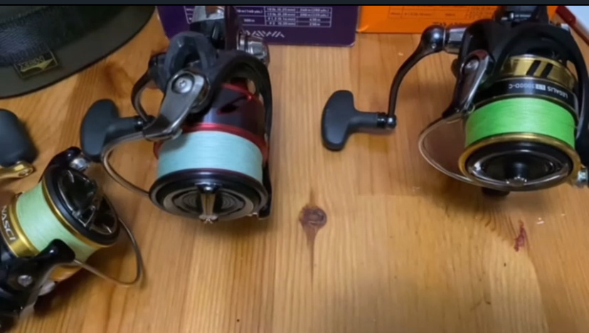 Катушки Daiwa и Shimano 
