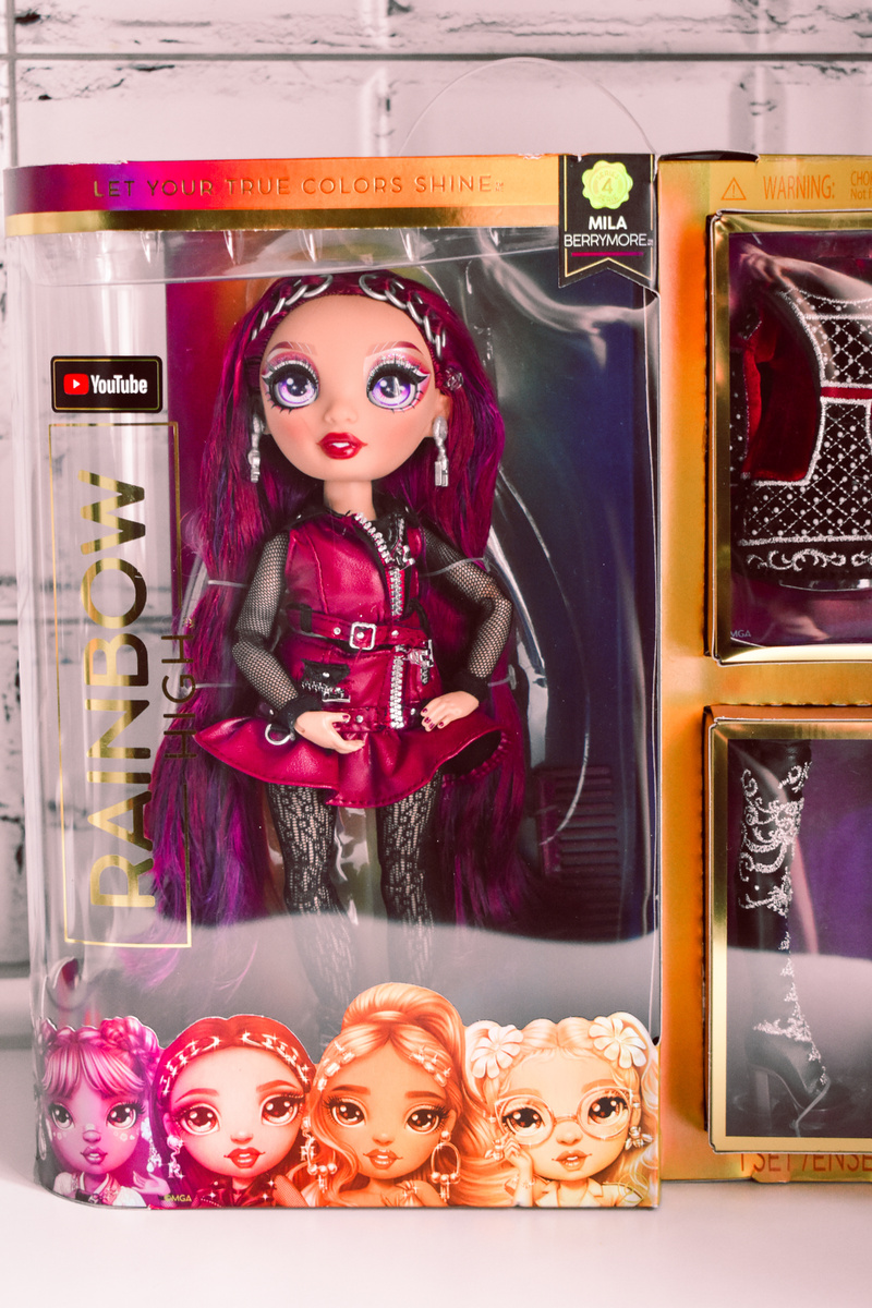 Мила Берримор, 4 серия Rainbow High ❤️