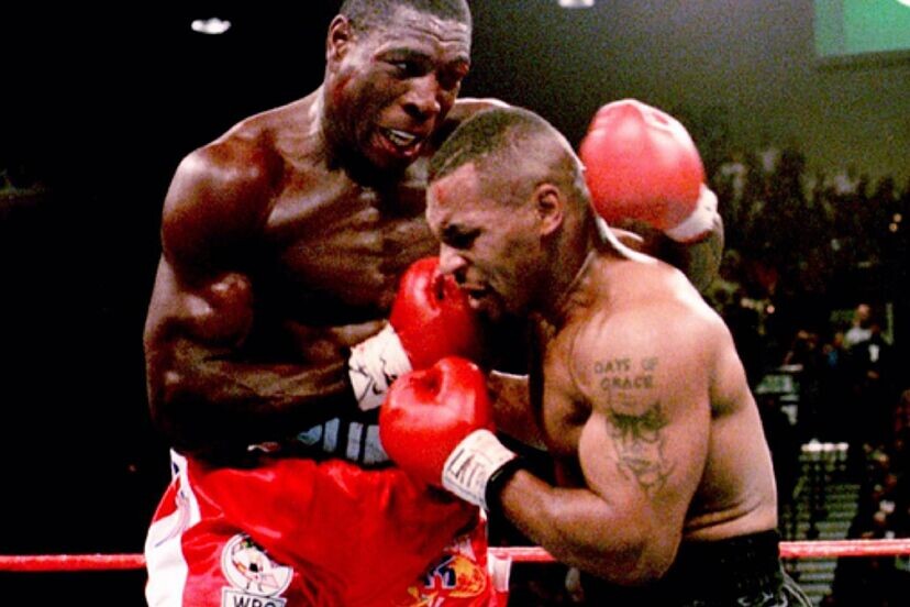 Фрэнк Бруно и Майк Тайсон