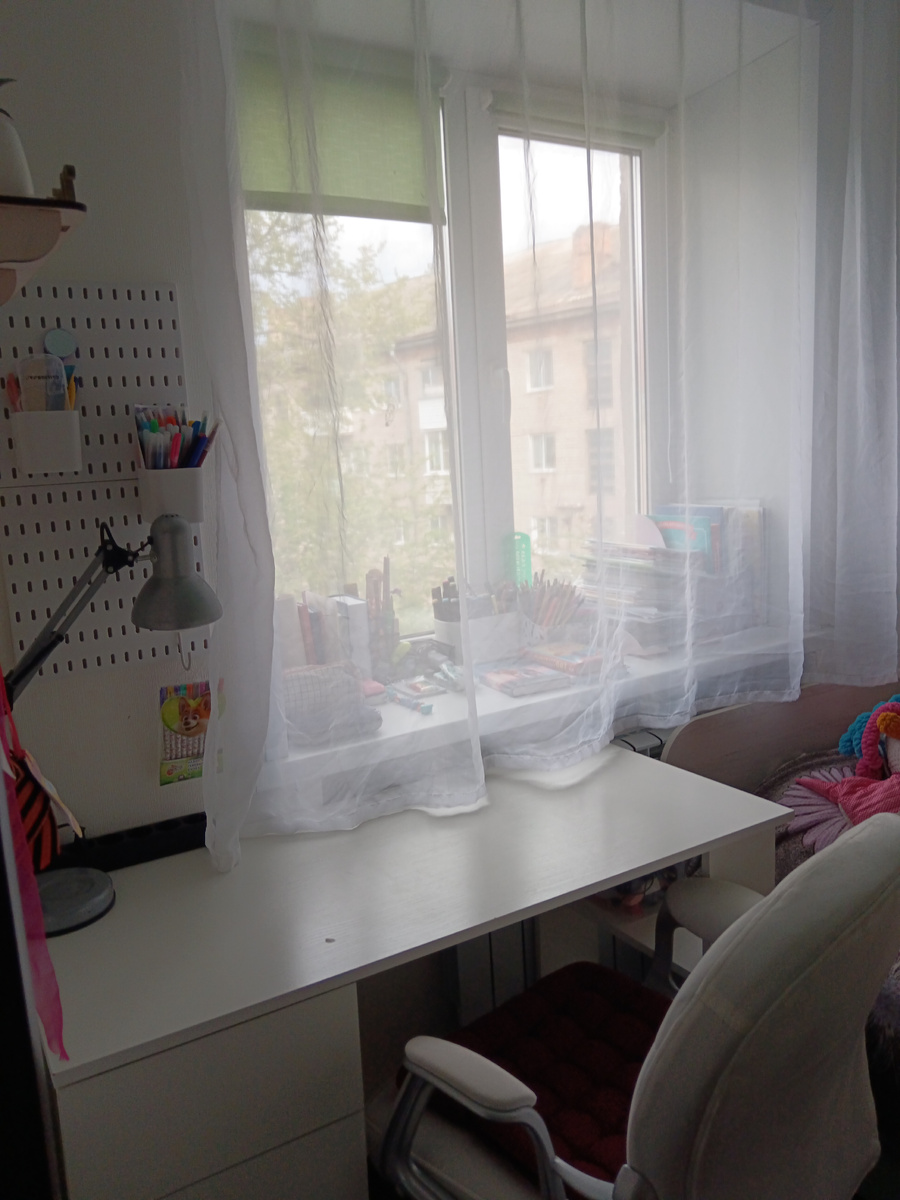 За шторкой прячется визуальный шум 