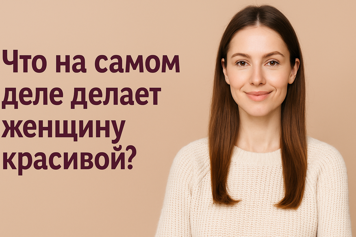 Что на самом деле делает женщину красивой?