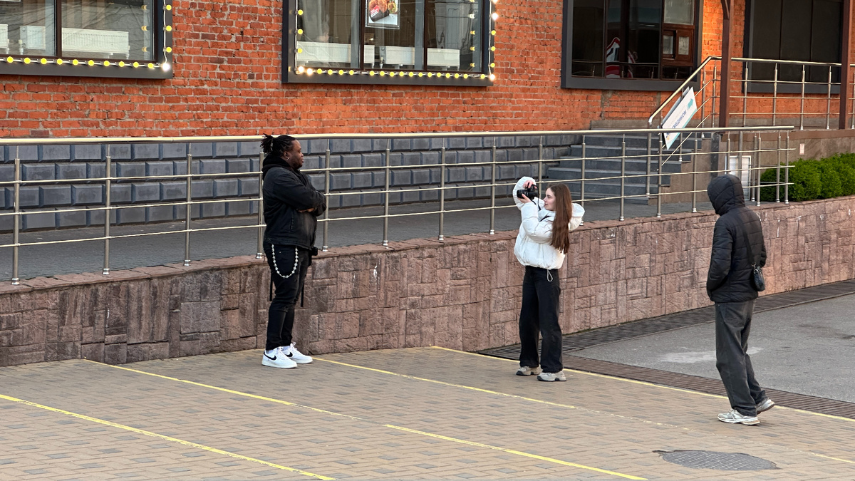 Колоритное фото на улице Краснодара