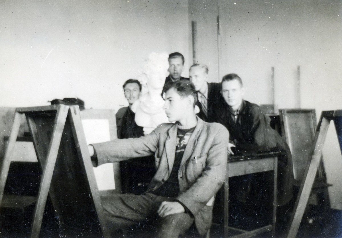 Юрий Случевский в студенчестве. © sazikov.livejournal.com