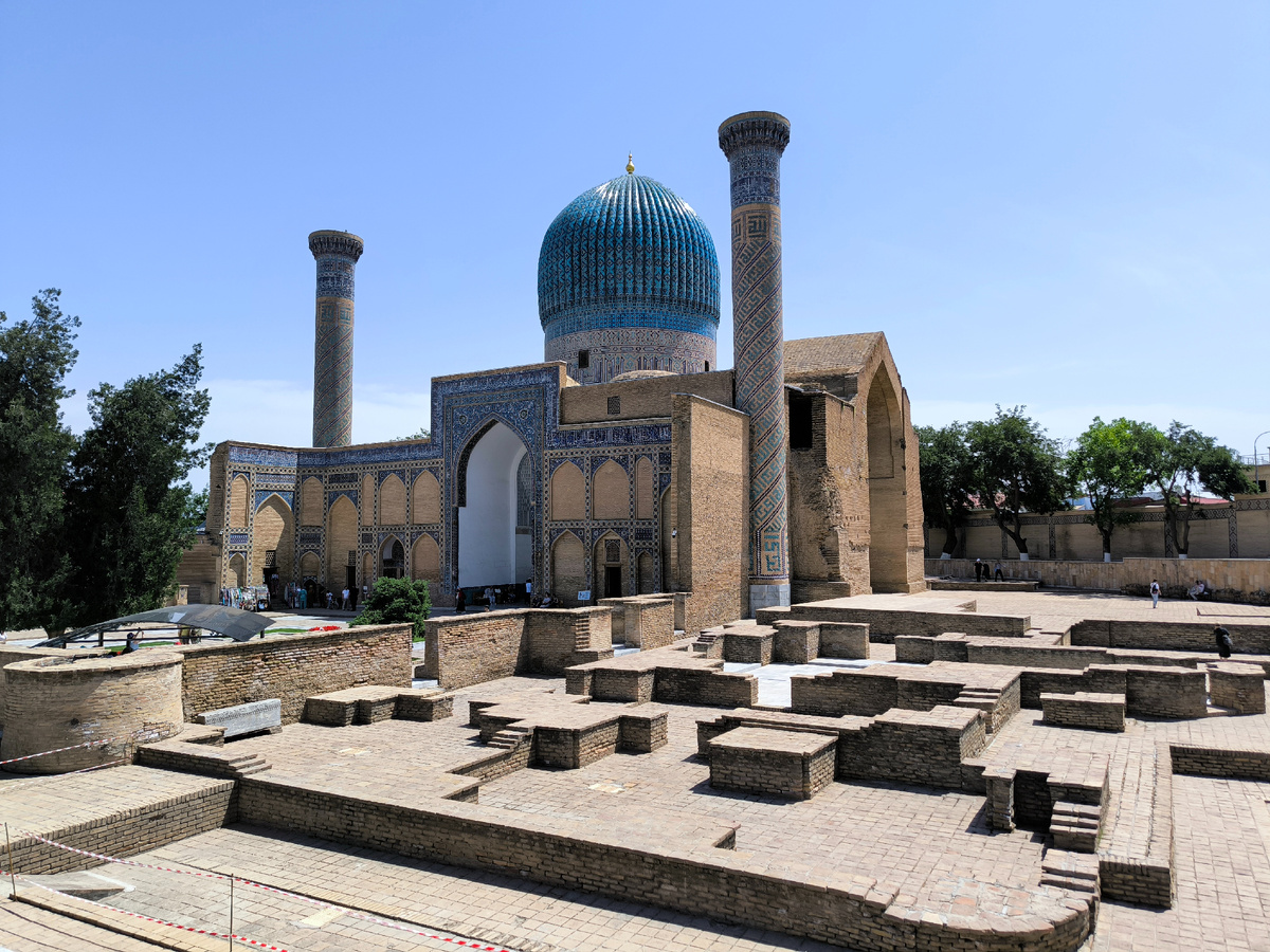 Мавзолей Гур-Эмир, где покоится Тамерлан и его наследники