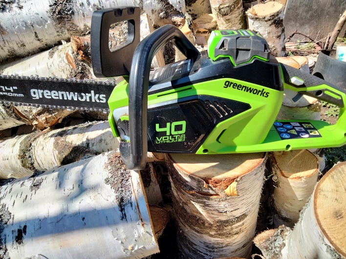 Аккумуляторная пила «GreenWorks GD 40CS15»