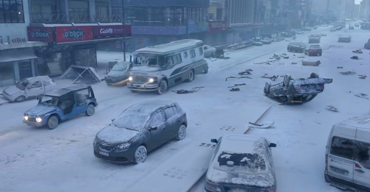 Вот такая Аргентина, такая вот южная Америка, хоть лыжи доставай.