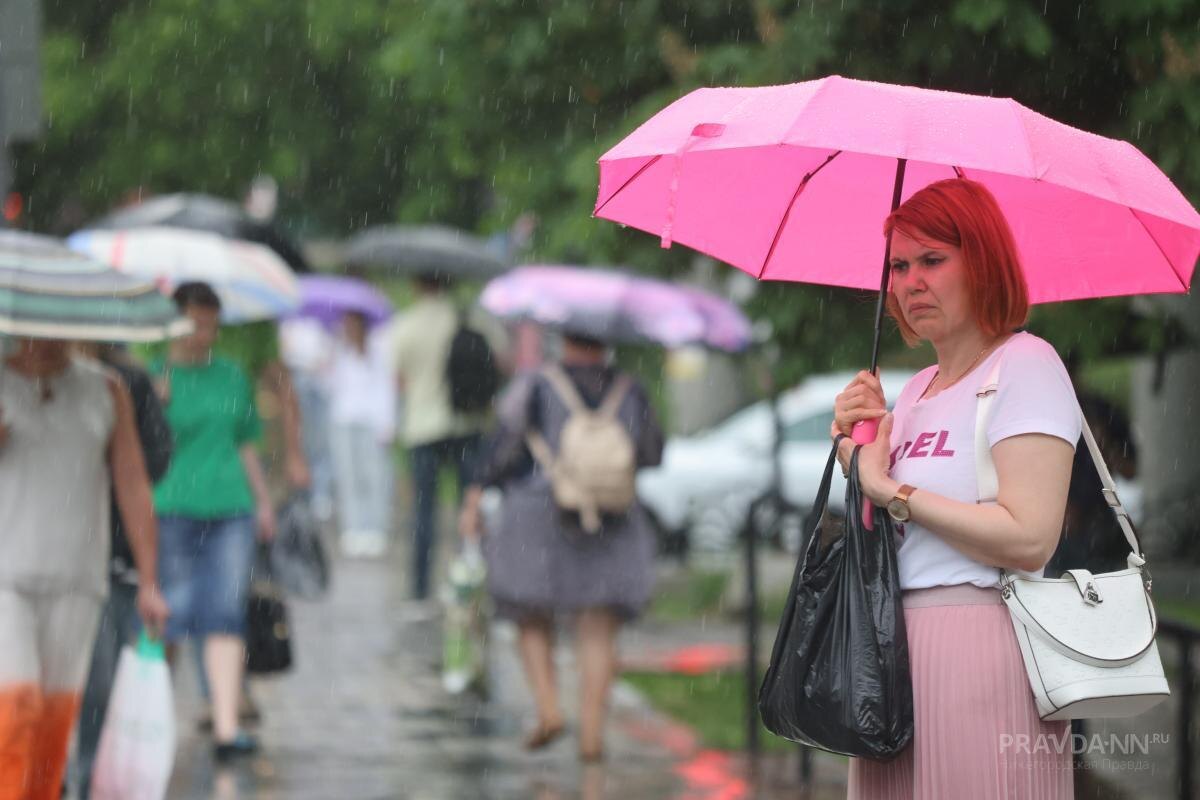    В этот день лучше не гулять под дождем